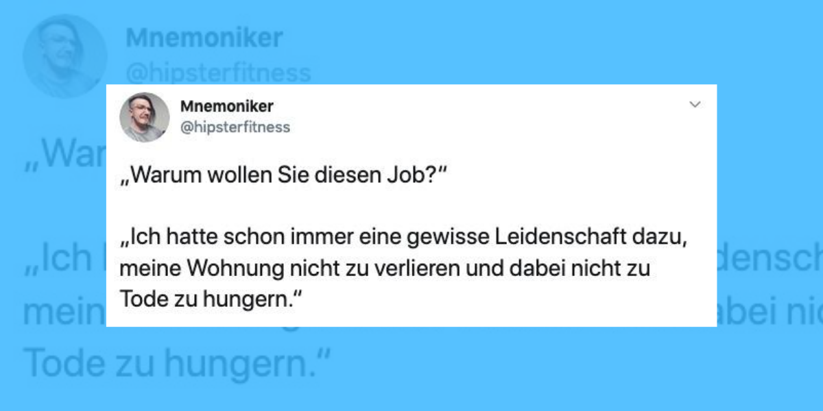 Dumme Fragen im Vorstellungsgespräch? 12 Tweets liefern optimale Antworten