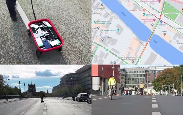 Fake-Stau? Wie ein Berliner Künstler Google-Maps austrickst