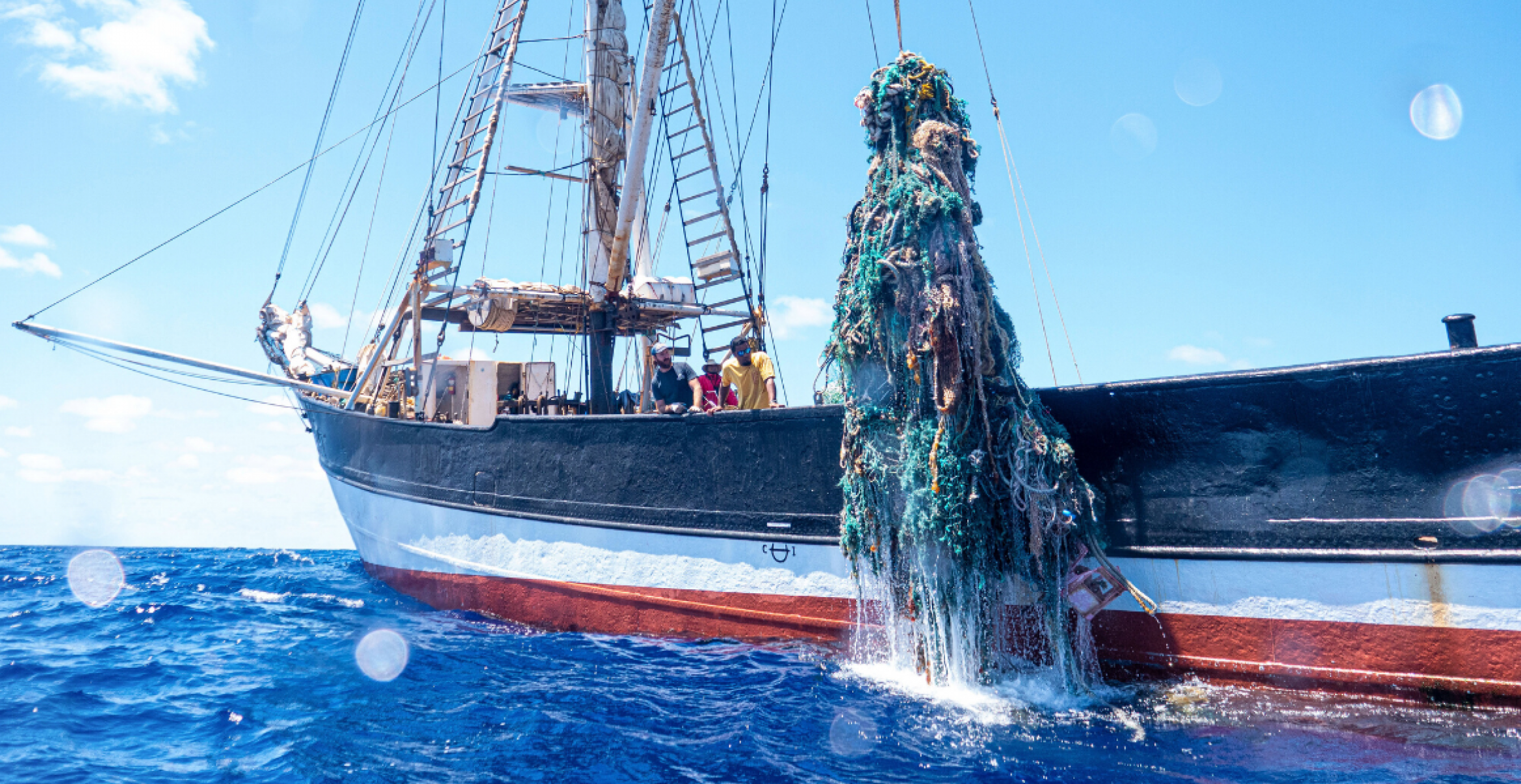 Neuer Rekord: Crew sammelt auf einer Tour 103 Tonnen Plastik aus dem Pazifik
