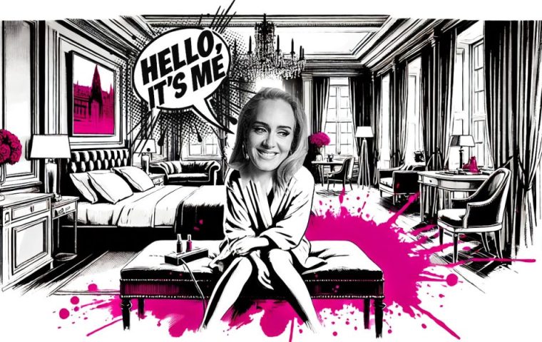 Warum Adele in einer 30.000 Euro Suite schläft