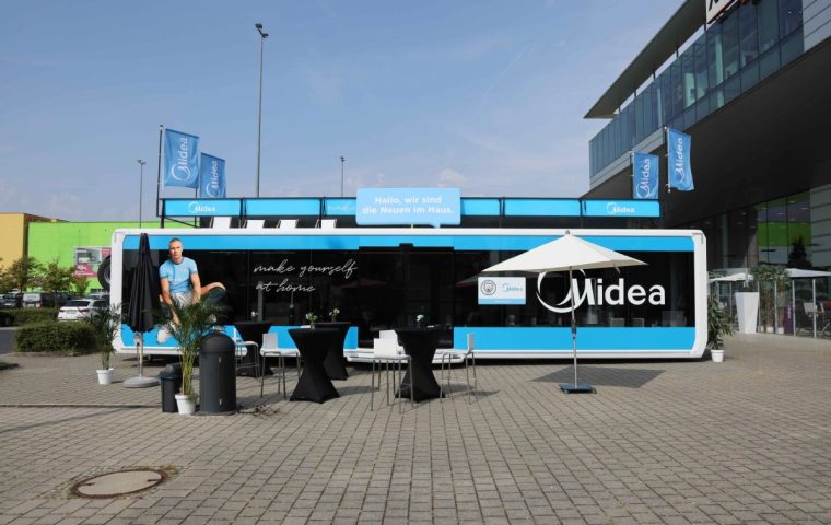 Wenn der Haushalt auf Tour geht: Der Midea Truck zeigt, wie Zukunft auf Rädern aussieht