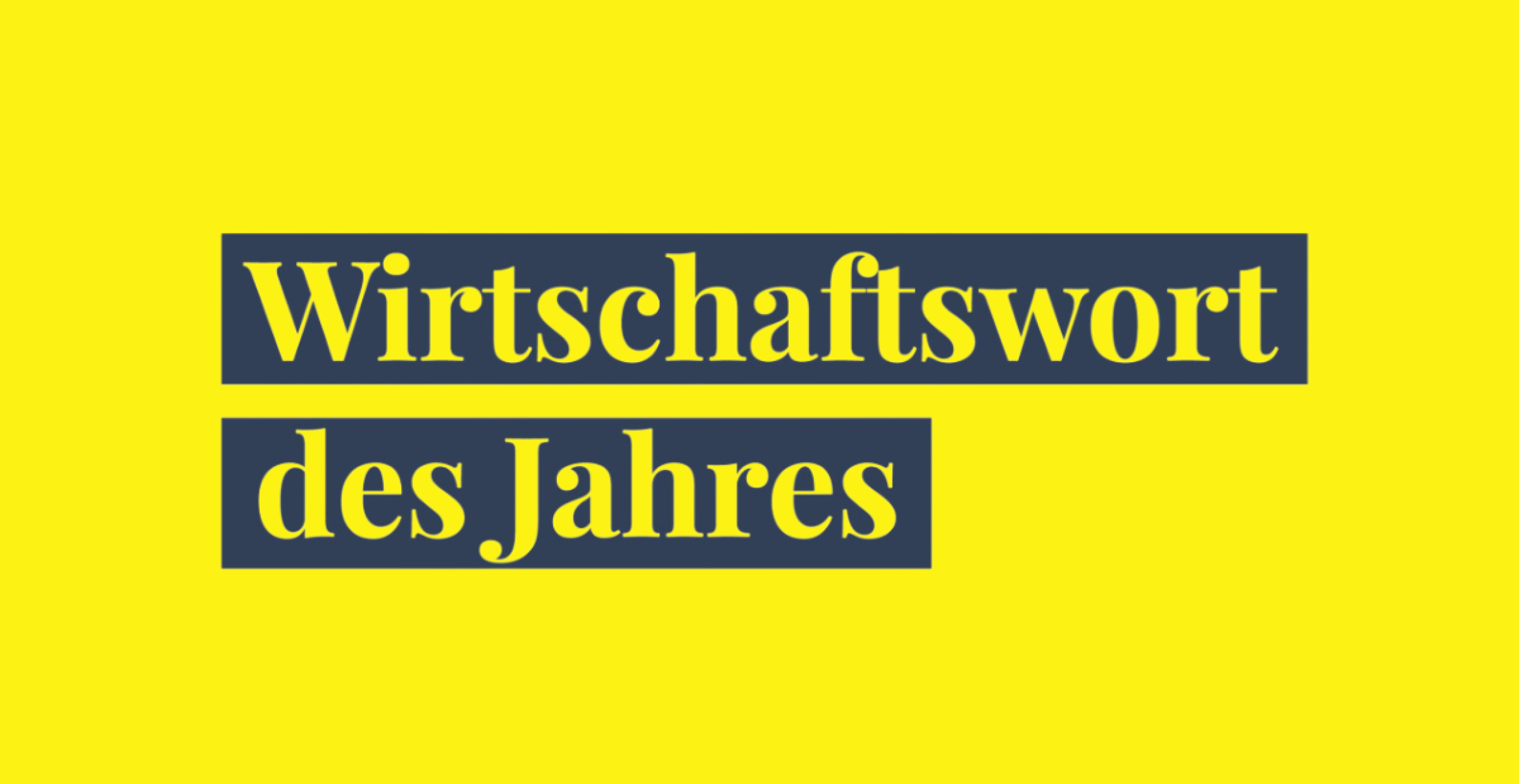 „Deindustrialisierung“: Das Wirtschaftswort des Jahres 2024