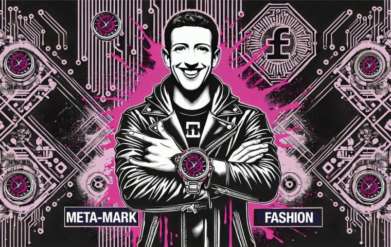 Mark Zuckerberg macht jetzt auf Fashion, Baby!