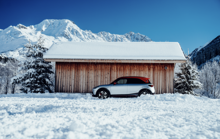 Wintermagie am Nordkap: Der smart #1 auf großer Schneemission 