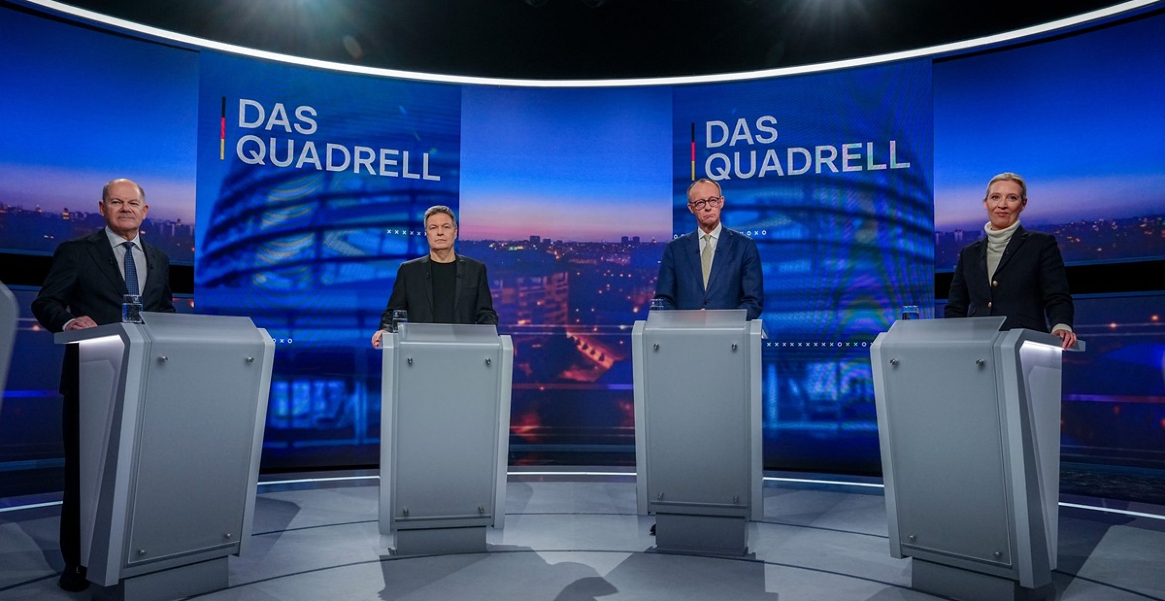 TV-Debatte der Kanzlerkandidaten: Überraschungen und Enttäuschungen im „Quadrell“