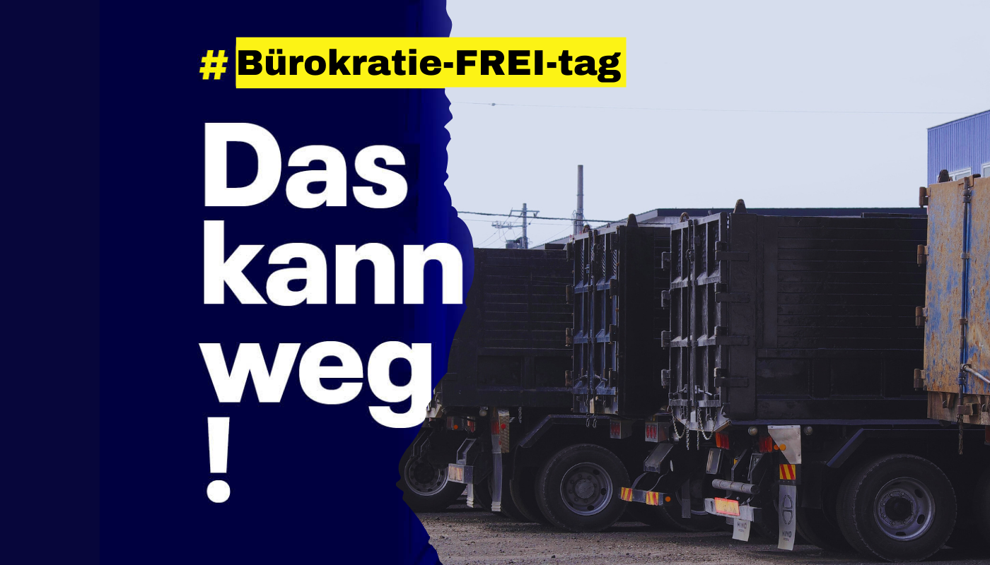 Das kann weg!